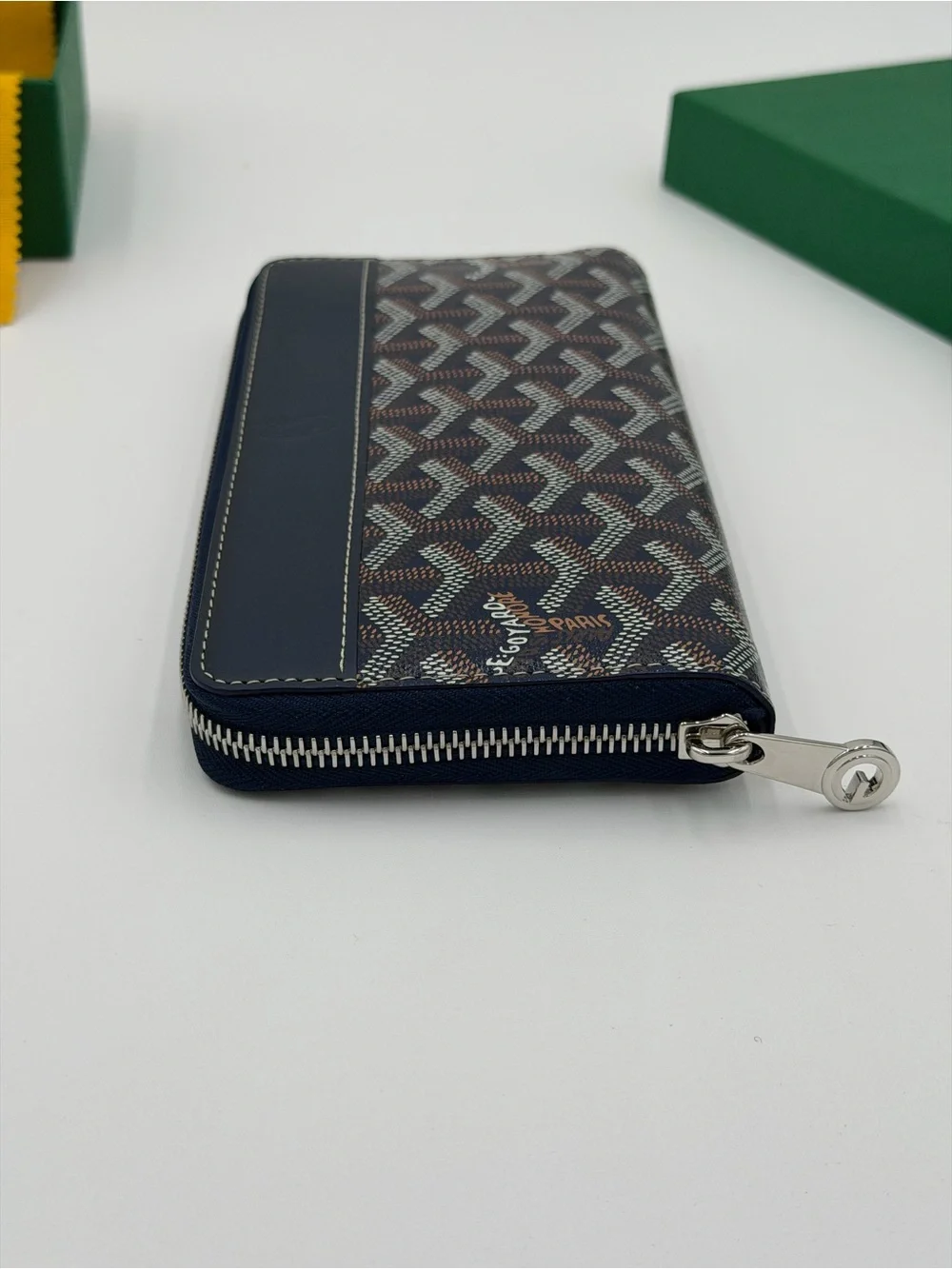 Goyard Matignon GM Zip Around Wallet - Like New
